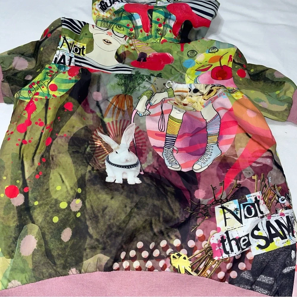 Desigual Multicolor Graphic Jacket